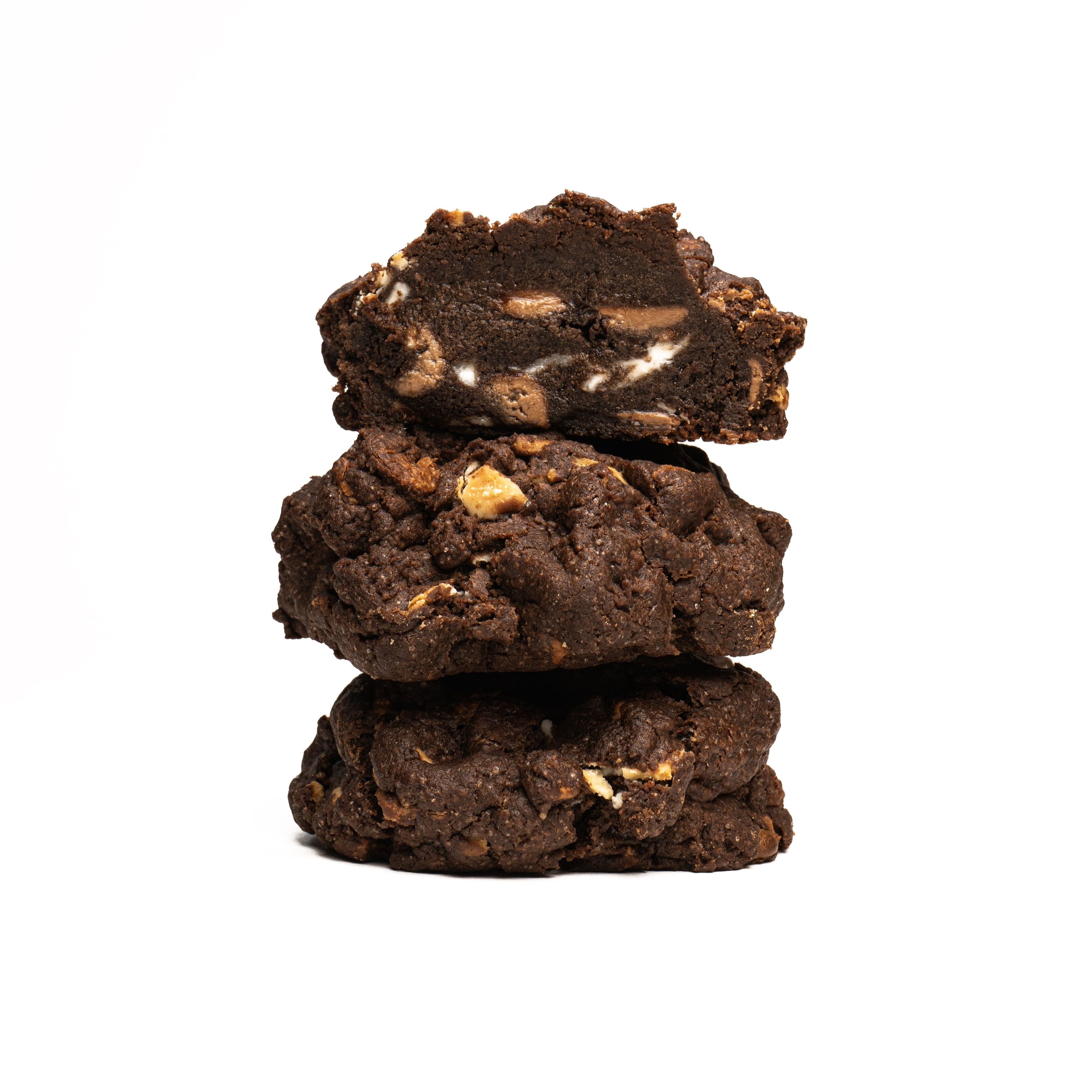 Triple chocolate Monster cookie